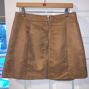 NWT suede forever 21 skirt